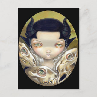 "Delicate Bones" Postcard