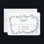 Delicate Botanical Star of David Bar Bat Mitzvah RSVP Card<br><div class="desc">Perfect response card for a bat mitzvah, bar mitzvah or other Jewish celebration! Hand drawn delicate leaf trame art for you! FULLY CUSTOMIZABLE! Click on “Personalize” above to edit the text. Click "edit using design tool" to adjust the fonts, colours and placements and to add text to the back side...</div>