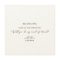 Delicate Calligraphy Maid of Honour Proposal Card