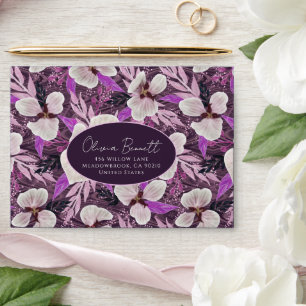 Delicate Charm Floral Envelope