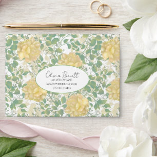 Delicate Charm Floral Envelope