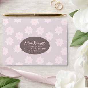 Delicate Charm Floral Envelope