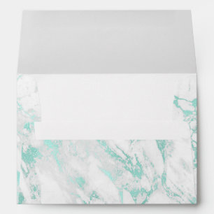 Delicate Coral Clouds Art Navy Blue Sky Pastel Envelope