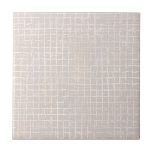 Delicate creamy textured.  tile (Front)