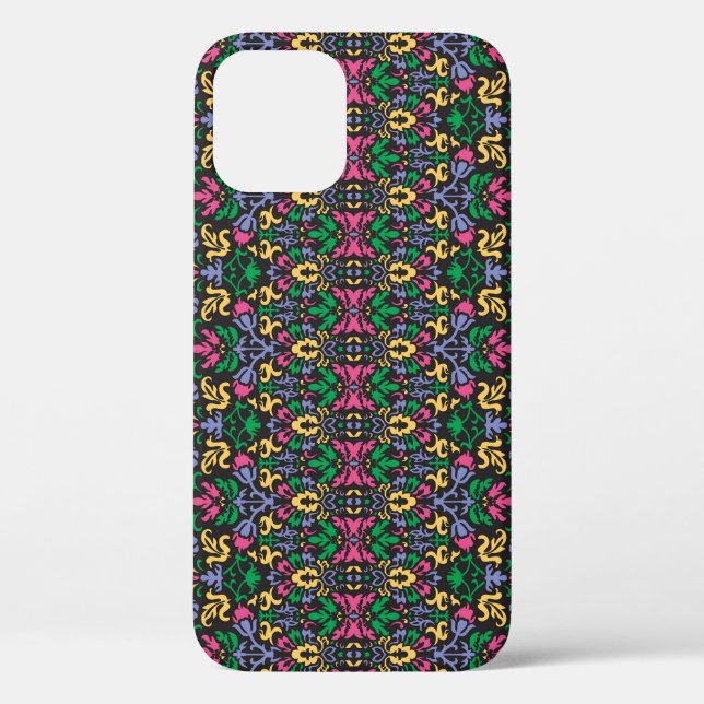 Delicate Damask Baroque Victorian Seamless Case-Mate iPhone Case (Back)