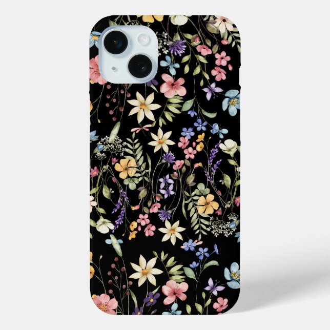 Delicate Floral Case-Mate iPhone Case (Back)
