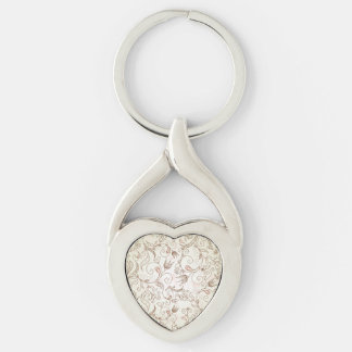 Delicate Floral Keychain