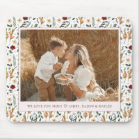 Delicate Floral Scrapbook Style Mother's Day