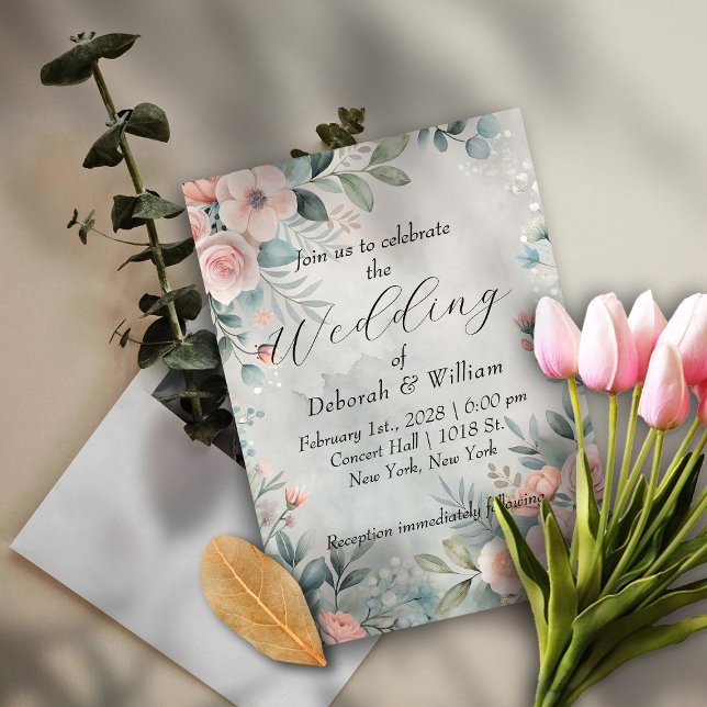 Delicate Florals Invitation (Creator Uploaded)