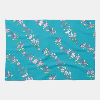 Delicate flowering branches  kitchen towel
