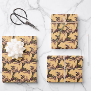 Delicate Flowers Pattern   Wrapping Paper Sheet