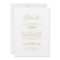 Delicate Gold Calligraphy All In One Wedding