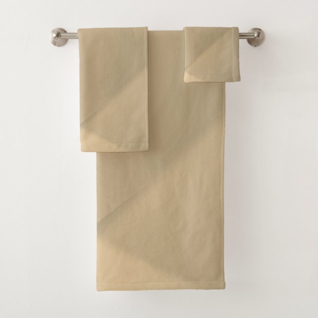 Delicate Gold Folds  Bath Towel Set (Insitu)