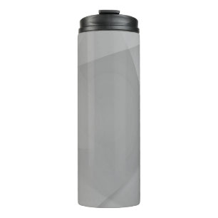 Delicate Grey Folds Tote Bag Thermal Tumbler