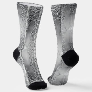 Delicate Grey Socks