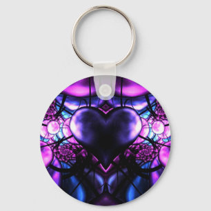 Delicate Heart of Scorpio Keychain