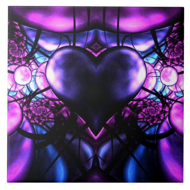 Delicate Heart of Scorpio Tile (Front)