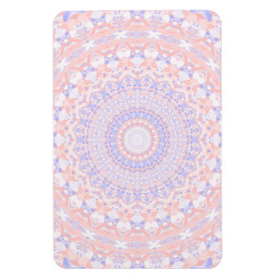 Delicate Intricate Pretty Pastel Abstract Mandala Magnet