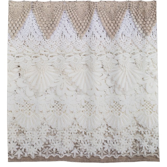 Delicate Lace Cloth Texture Background (Front)