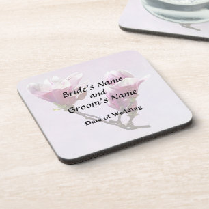 Delicate Magnolias Coaster