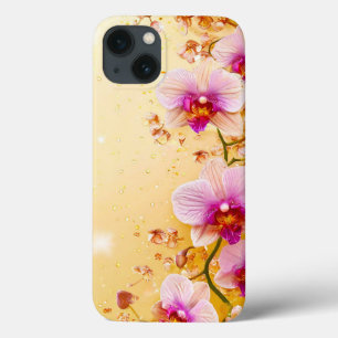 Delicate orchids Feminine Botanical Floral iPhone 13 Case