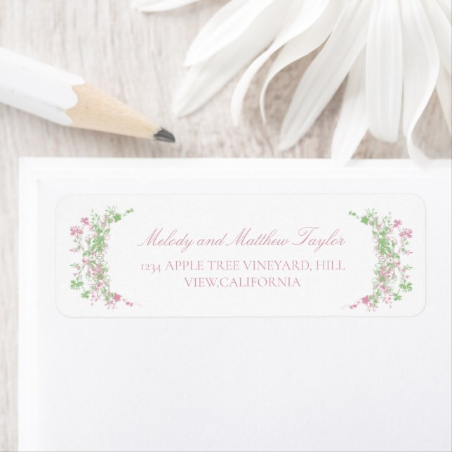 Delicate Pastel French Flora Wedding  (En situation)