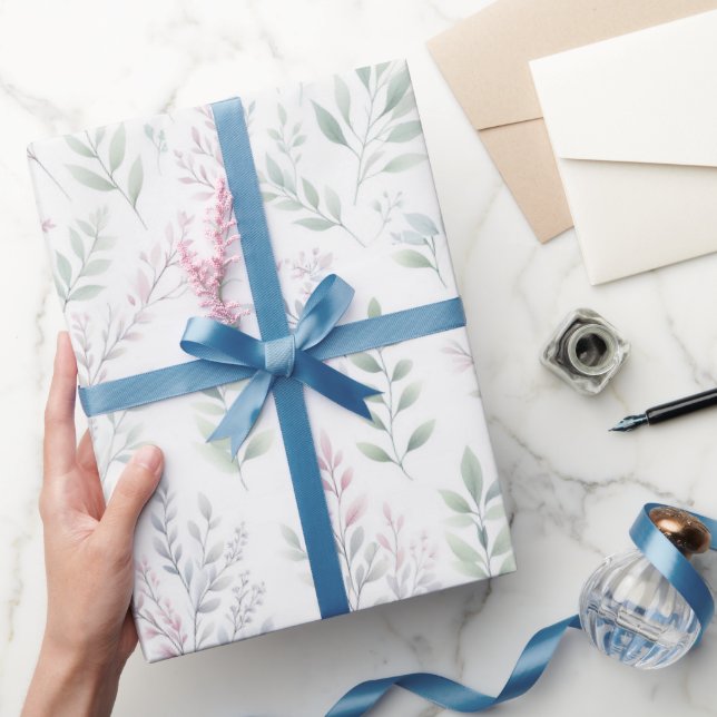 Delicate pastel Pattern Wrapping Paper (Gifting)