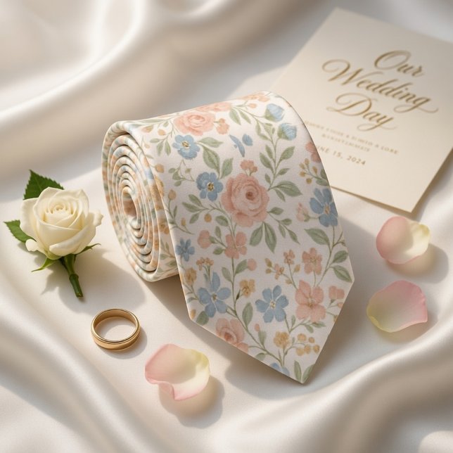  Delicate Pastel Spring  Tie (Creator Uploaded)