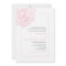 Delicate Peony Wedding Invitation