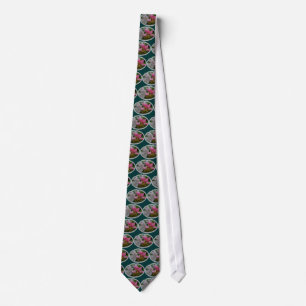 Delicate Pink Azaleas Tie