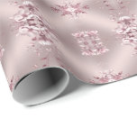 Delicate Pink Floral Wrapping Paper<br><div class="desc">Beautiful Delicate Pink Floral Wrapping Paper</div>