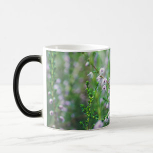 Delicate purple wildflowers magic mug