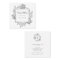Delicate Romantic Hand Drawn Floral Wreath