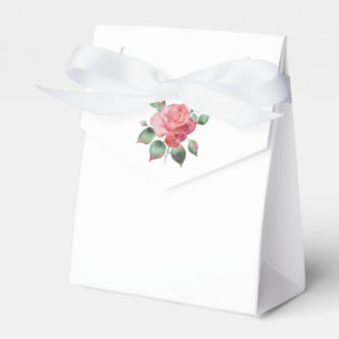 Delicate Rose Favor Box