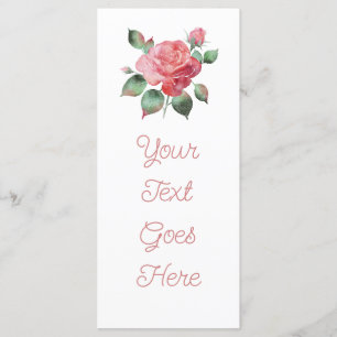 Delicate Rose Menu