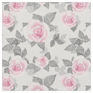 Delicate roses 1 fabric