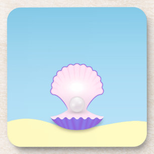 Delicate Seashell Coaster