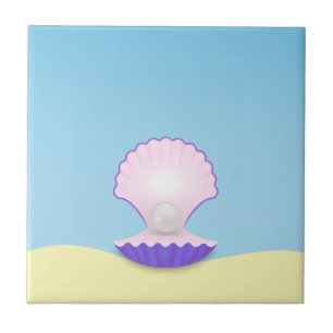 Delicate Seashell Tile