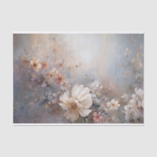 Delicate, Soft Beautiful Elegant Florals Decoupage Tissue Paper