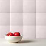 Delicate solid colour plain blushing pink tile<br><div class="desc">Delicate solid colour plain blushing pink design.</div>