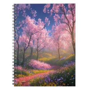 Delicate Splendour of a Cherry Blossom Notebook