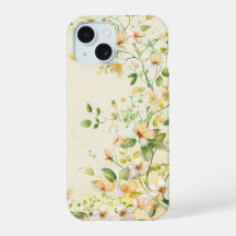 Delicate Spring Blossoms Watercolor Phone Case