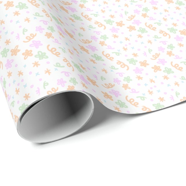 Delicate Spring Wrapping Paper (Roll Corner)