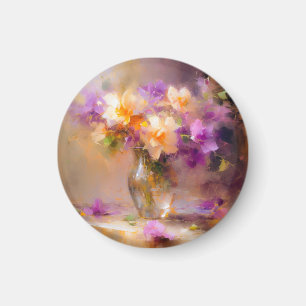 Delicate Still Life Magnet