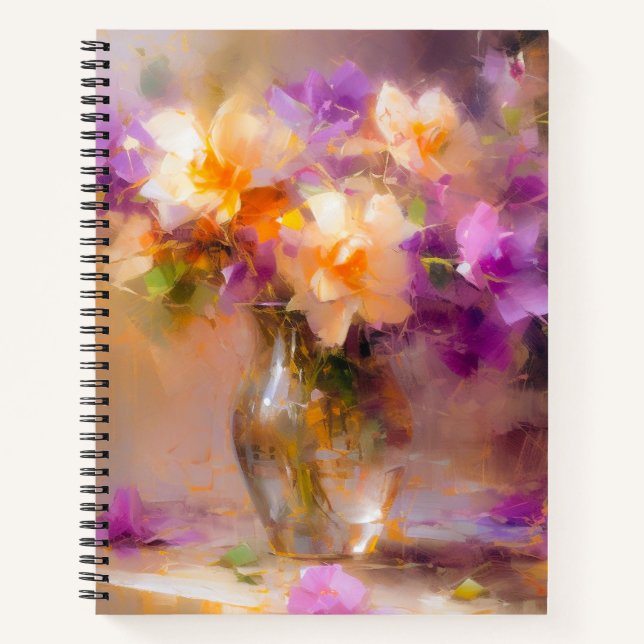 Delicate Still Life  Notebook (Front)