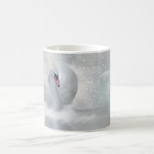 Delicate Swan Mug Christmas Gift
