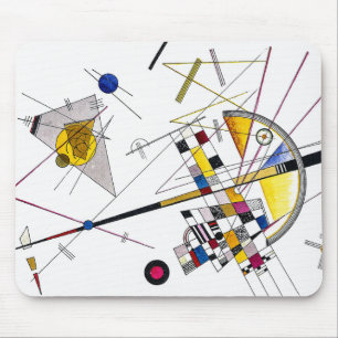 Delicate Tension #85 -  Kandinsky Mouse Pad