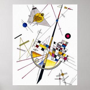 Delicate Tension #85 - Kandinsky Poster