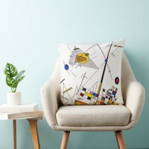 Delicate Tension #85 - Kandinsky Throw Pillow