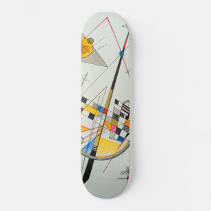 Delicate Tension by Wassily Kandinsky Skateboard